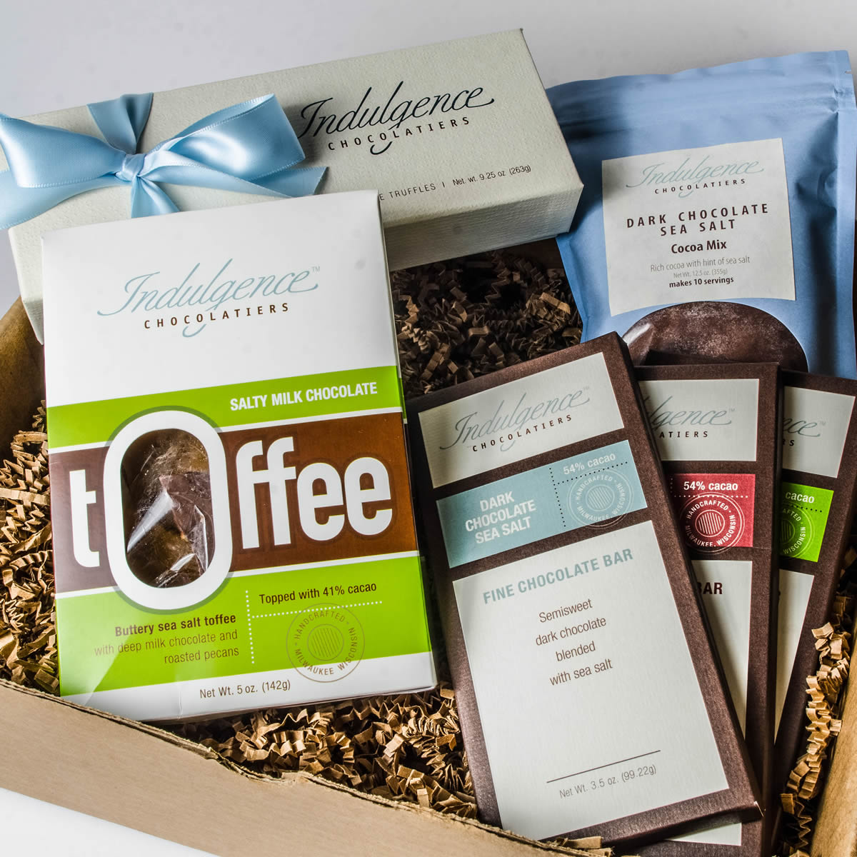 Coffee and Chocolate Indulgence Sets (Coffee & Snacks Deluxe Set)