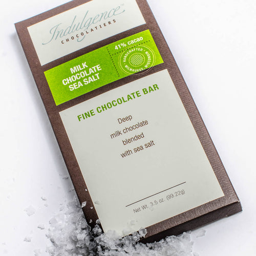 Milk Chocolate Sea Salt (41% cacao)